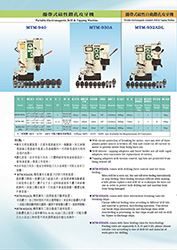 攜帶式磁性鉆孔攻牙機